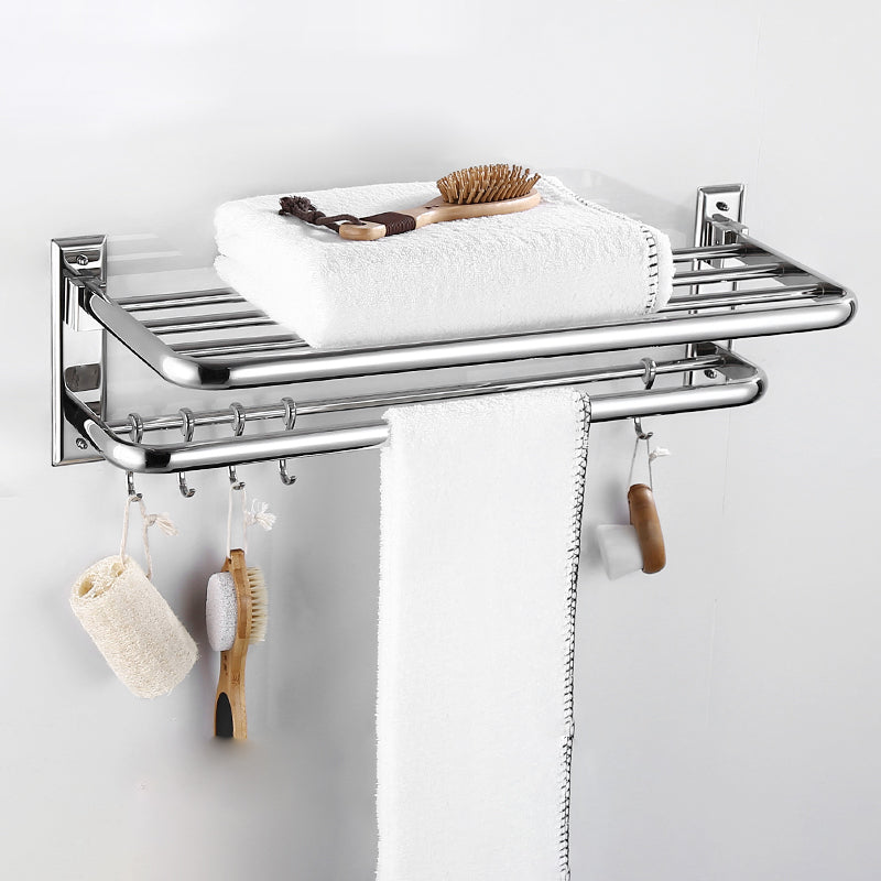 Silver Contemporary Bathroom Accessory As Individual Or As a Set