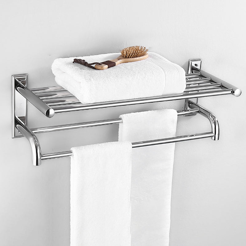 Silver Contemporary Bathroom Accessory As Individual Or As a Set