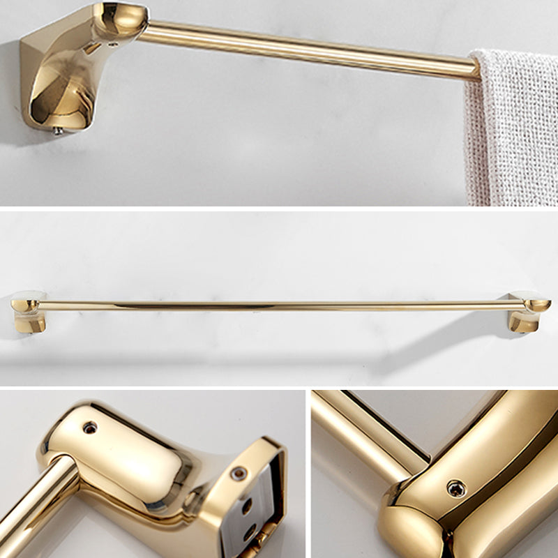 Modern Bathroom Accessories Hardware Set Gold Bathroom Hardware