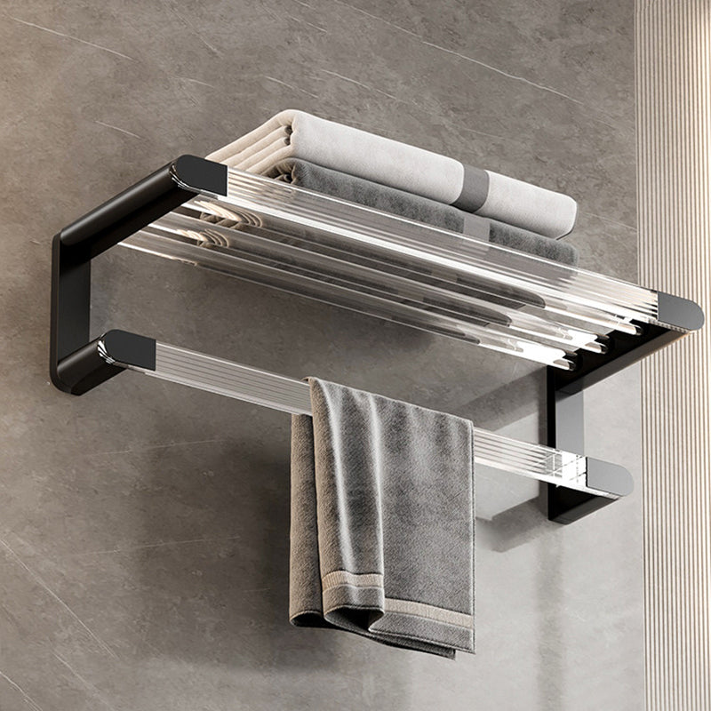 Contemporary Black Metal Bathroom Accessory As Individual Or As a Set