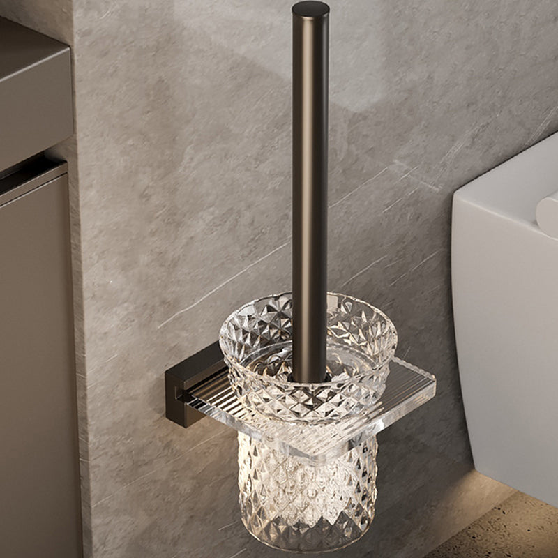 Contemporary Black Metal Bathroom Accessory As Individual Or As a Set