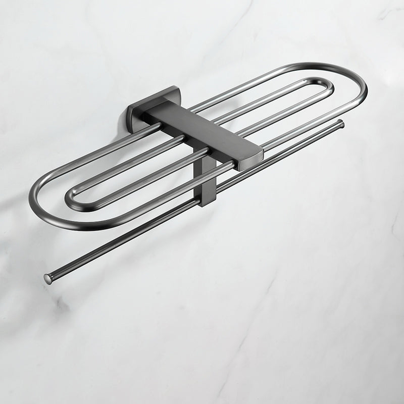 Modern Silver Bathroom Accessory As Individual Or As a Set with Towel Bar