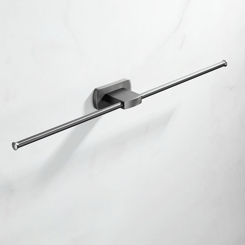 Modern Silver Bathroom Accessory As Individual Or As a Set with Towel Bar