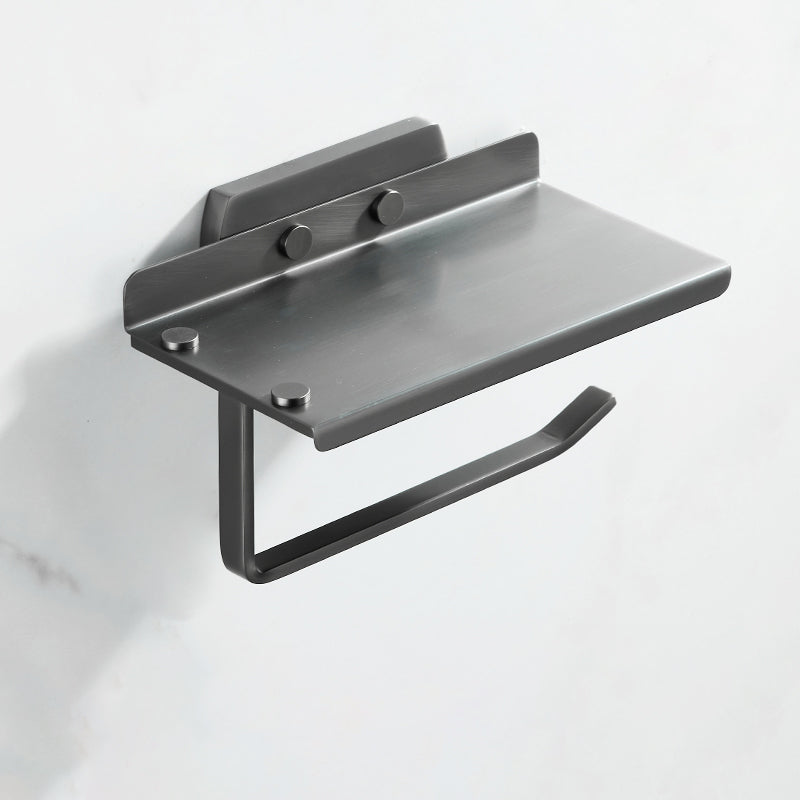 Modern Silver Bathroom Accessory As Individual Or As a Set with Towel Bar