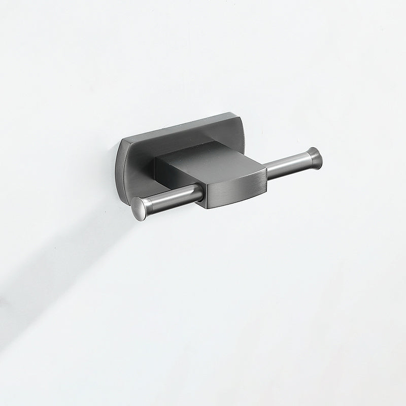 Modern Silver Bathroom Accessory As Individual Or As a Set with Towel Bar