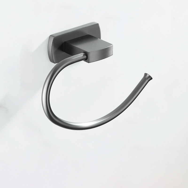 Modern Silver Bathroom Accessory As Individual Or As a Set with Towel Bar