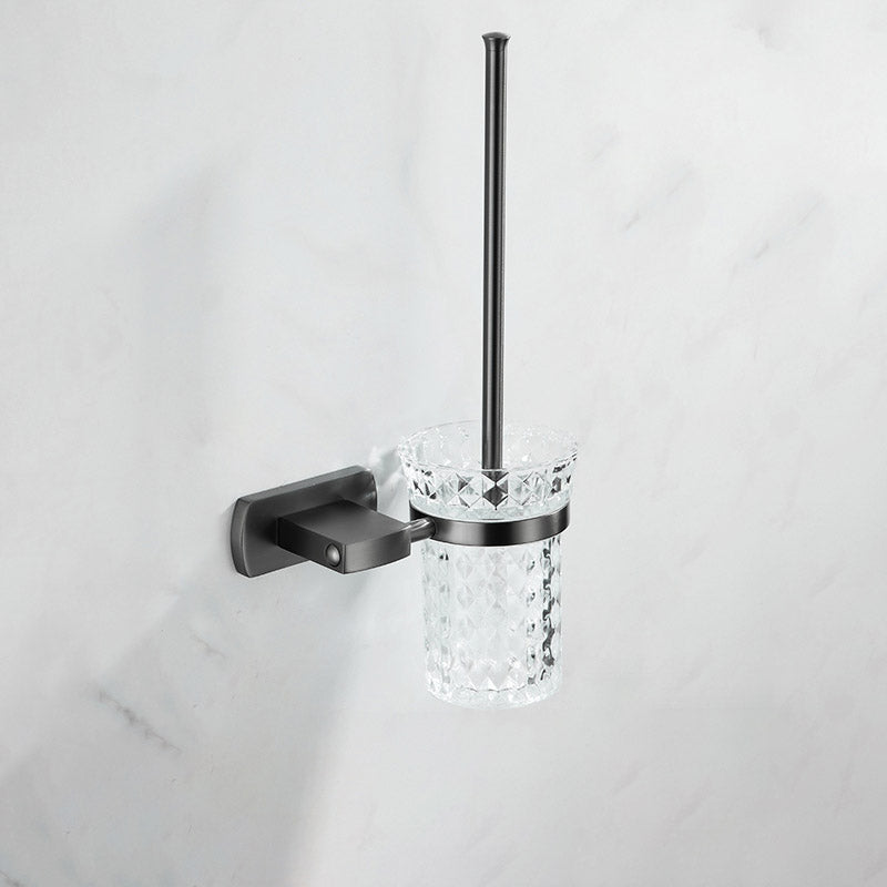 Modern Silver Bathroom Accessory As Individual Or As a Set with Towel Bar