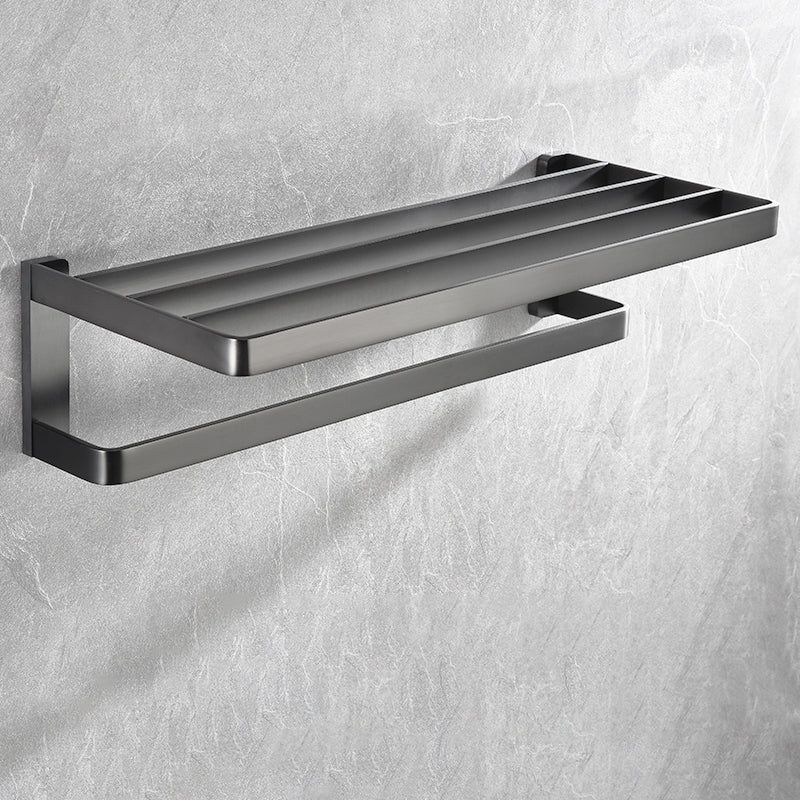 Grey Metal Modern Bathroom Accessory As Individual Or As a Set