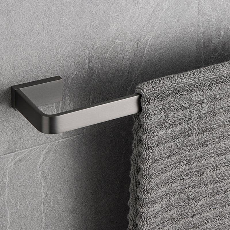 Grey Metal Modern Bathroom Accessory As Individual Or As a Set