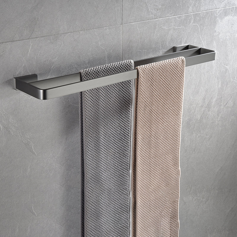 Grey Metal Modern Bathroom Accessory As Individual Or As a Set