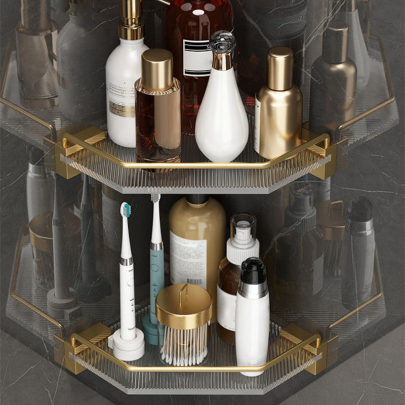 Modern Bathroom Accessory Set Bath Shelf Gold Towel Bar Bath Hardware Set