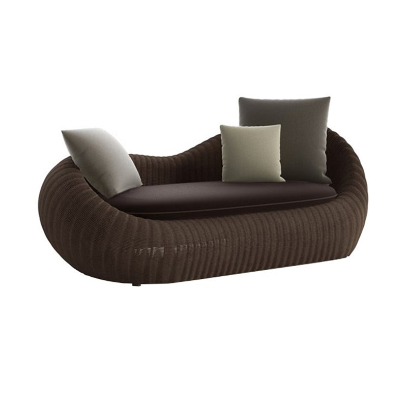 Contemporary Sunbrella Fabric Included Outdoor Patio Sofa/Patio Daybed