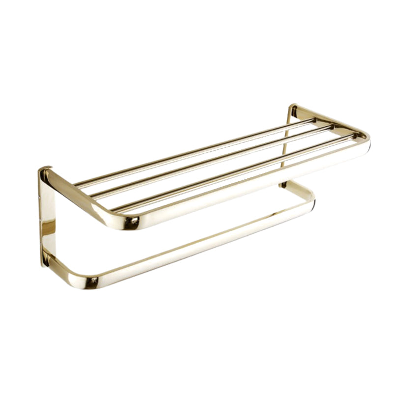 Chrome/Gold Bathroom Accessory Set Modern Metal Bathroom Hardware Set