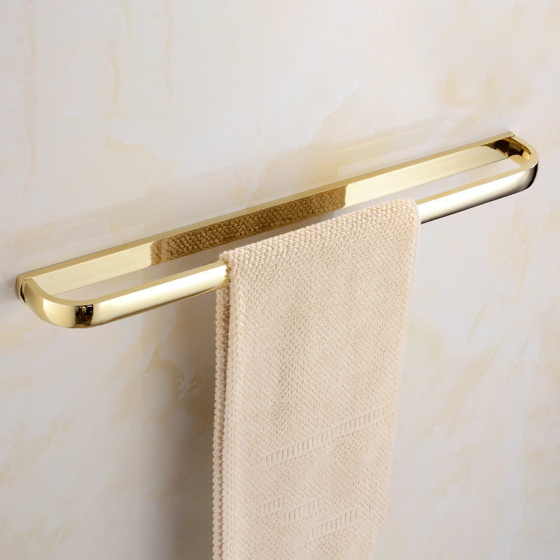 Chrome/Gold Bathroom Accessory Set Modern Metal Bathroom Hardware Set