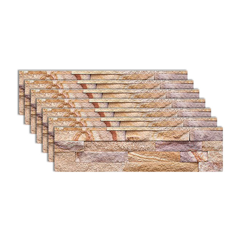 Fire Resistant Engineered Stone Tile Rectangle Stacked Stone Wall Tile