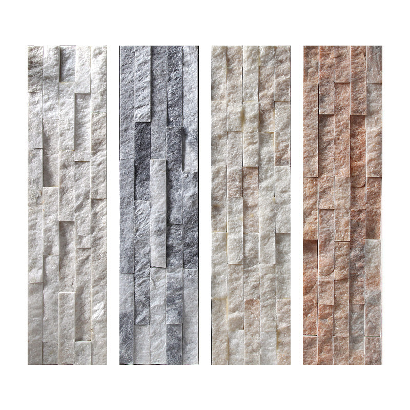 Fire Resistant Engineered Stone Tile Rectangle Stacked Stone Wall Tile