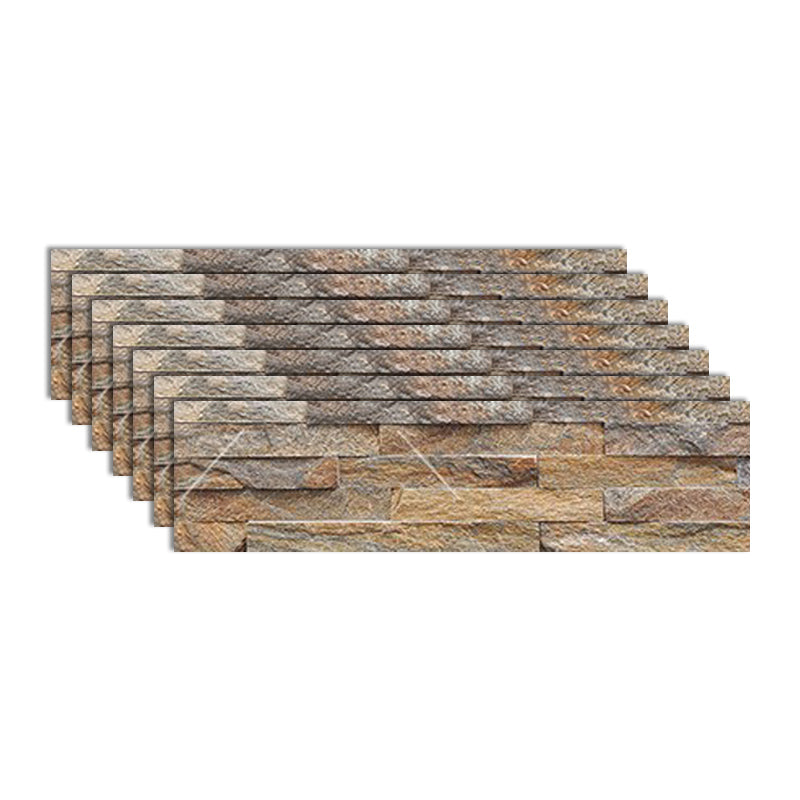 Fire Resistant Engineered Stone Tile Rectangle Stacked Stone Wall Tile