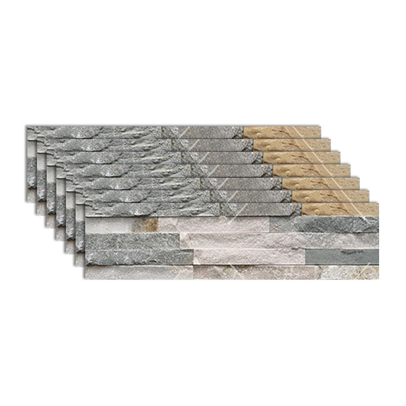 Fire Resistant Engineered Stone Tile Rectangle Stacked Stone Wall Tile