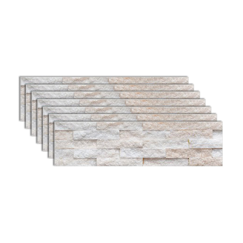 Fire Resistant Engineered Stone Tile Rectangle Stacked Stone Wall Tile