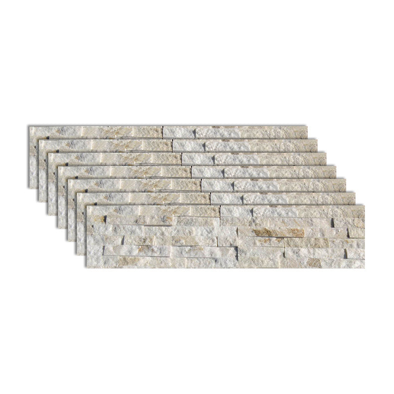 Fire Resistant Engineered Stone Tile Rectangle Stacked Stone Wall Tile