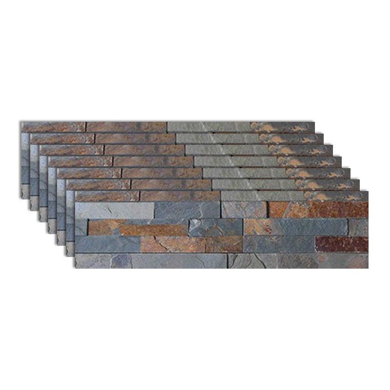 Fire Resistant Engineered Stone Tile Rectangle Stacked Stone Wall Tile