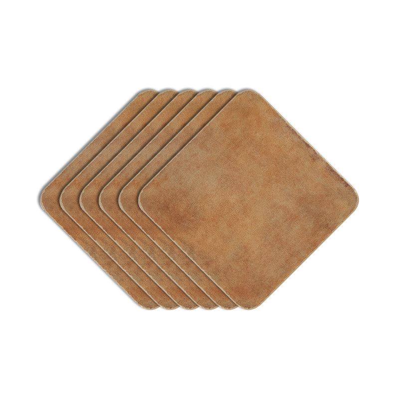 Square Floor Tile Straight Edge Traditional Style Singular Tile