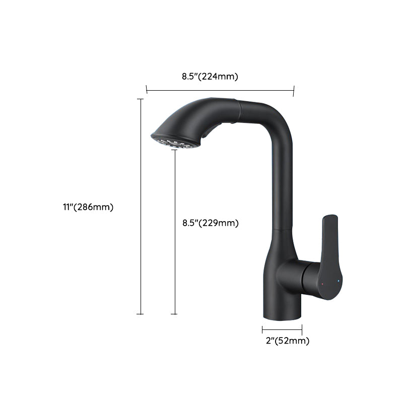 Contemporary Vessel Sink Faucet Lever Handle Low Arc Bathroom Vessel Faucet