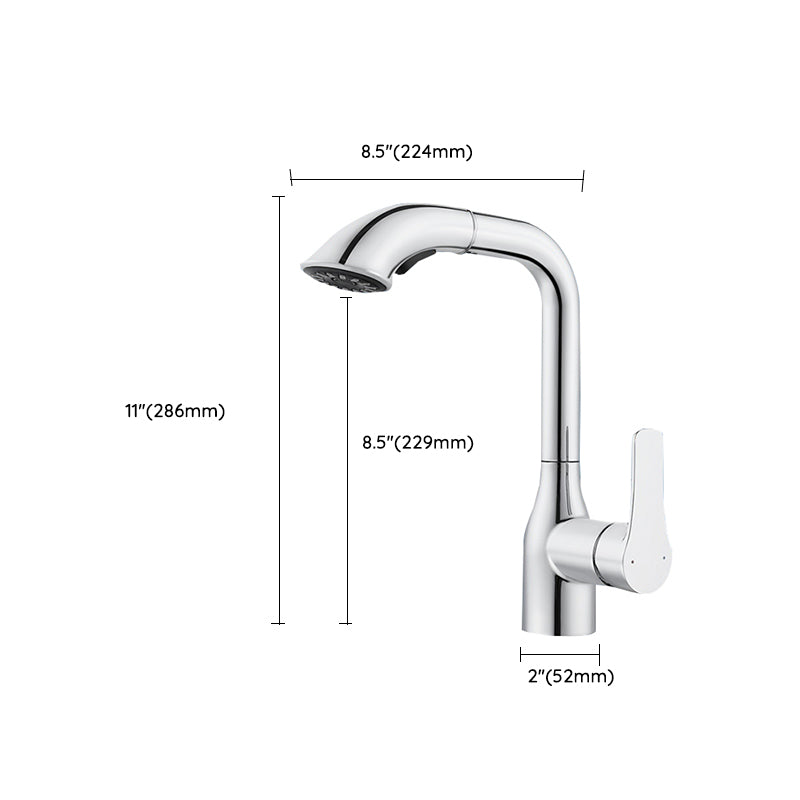 Contemporary Vessel Sink Faucet Lever Handle Low Arc Bathroom Vessel Faucet