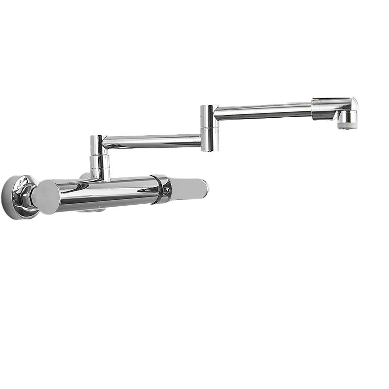 Kitchen Faucet Single Handle Lever Modern Wall Mounted Pot Filler