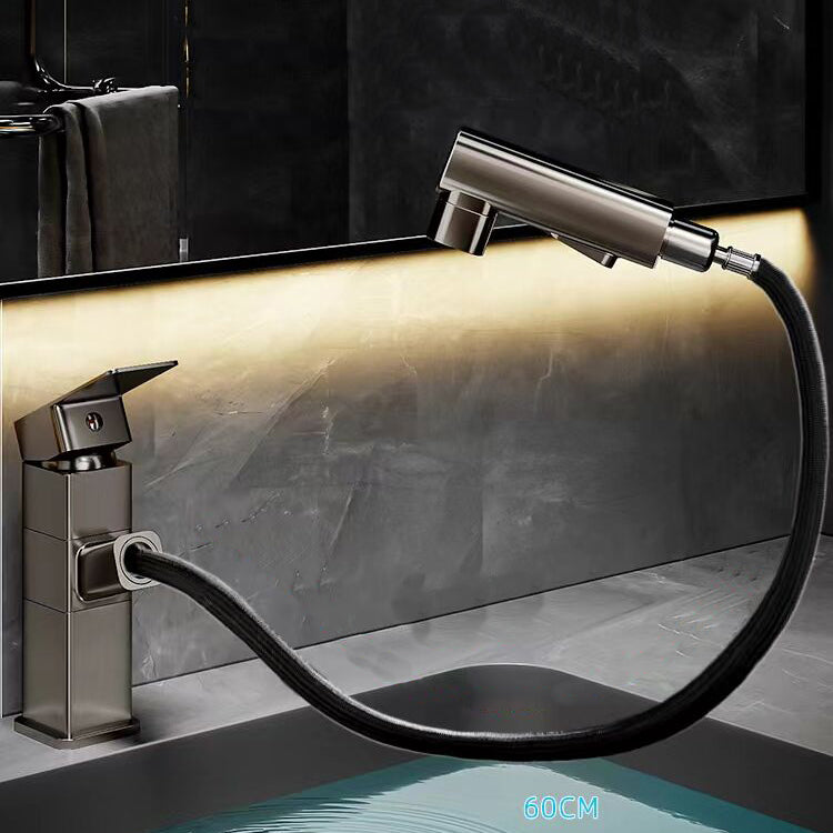 Contemporary Bathroom Vessel Faucet Single-Handle Swivel Spout Vessel Sink Faucet