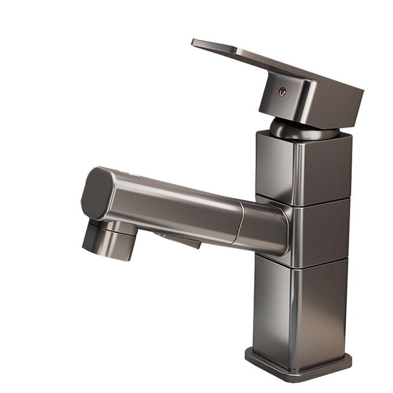 Contemporary Bathroom Vessel Faucet Single-Handle Swivel Spout Vessel Sink Faucet