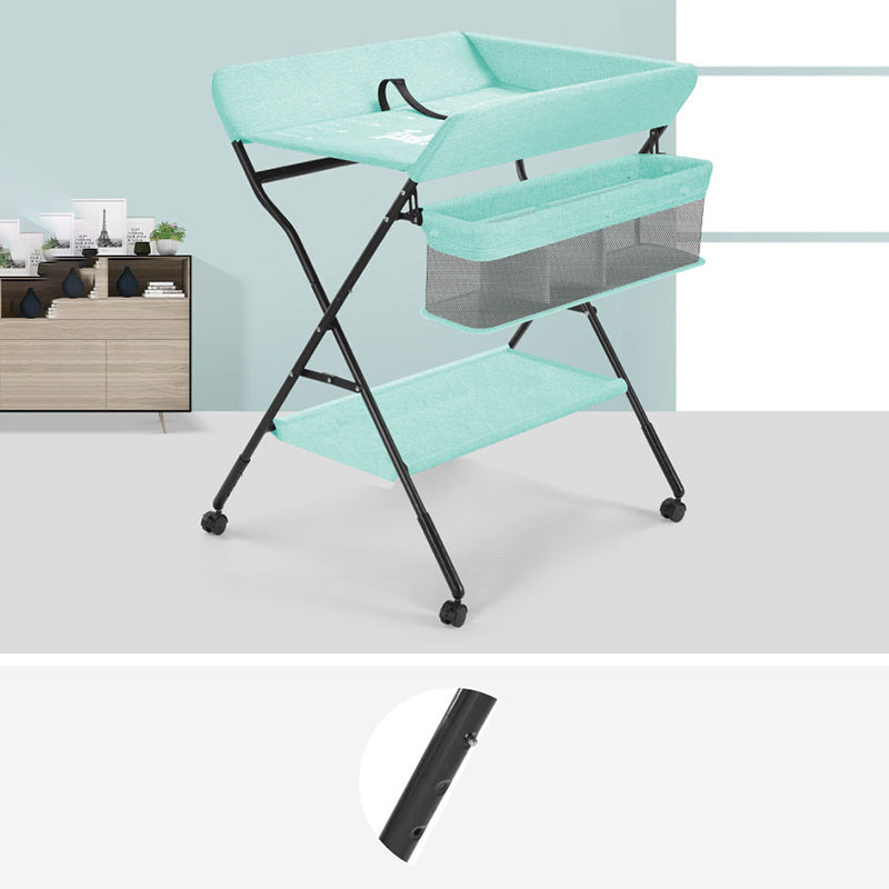 Matte Finish Changing Table Folding Baby Changing Table with Pad