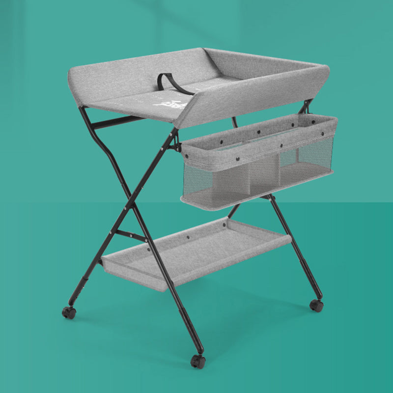 Matte Finish Changing Table Folding Baby Changing Table with Pad