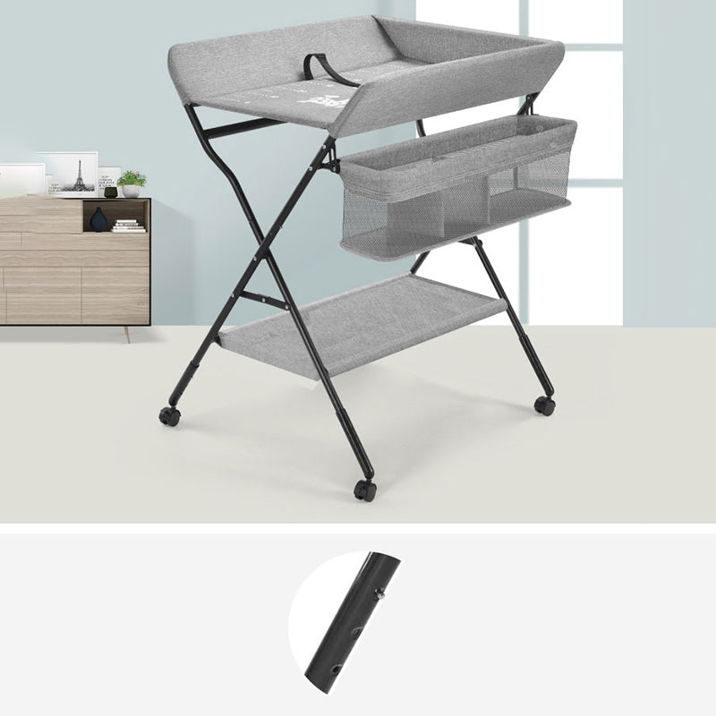 Matte Finish Changing Table Folding Baby Changing Table with Pad