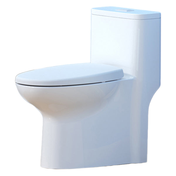 Traditional Toilet Bowl One Piece Toilet Floor Mounted Siphon Jet Toilet