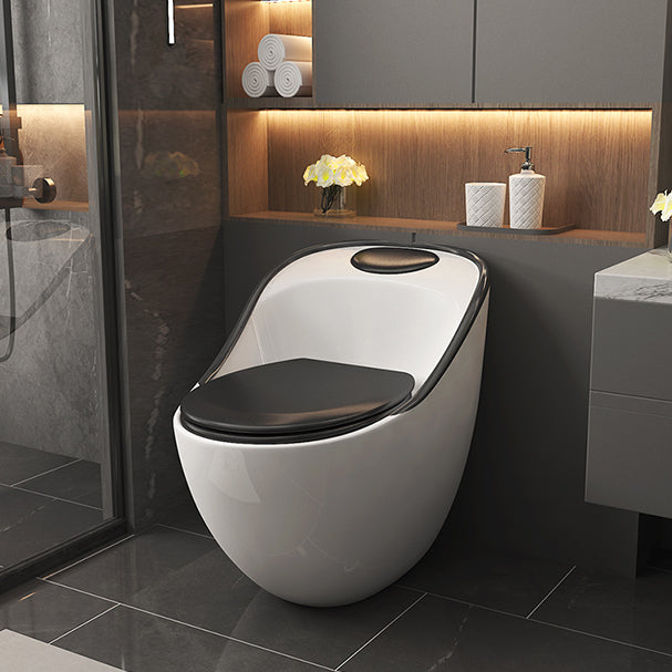 Modern Toilet Bowl All In One Floor Mounted Porcelain Flush Toilet