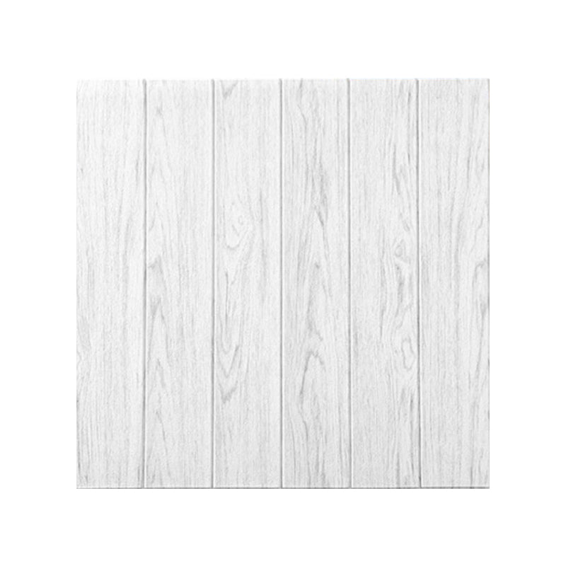 Contemporary Tin Backsplash Paneling Smooth Wall Ceiling Wood Grain Design