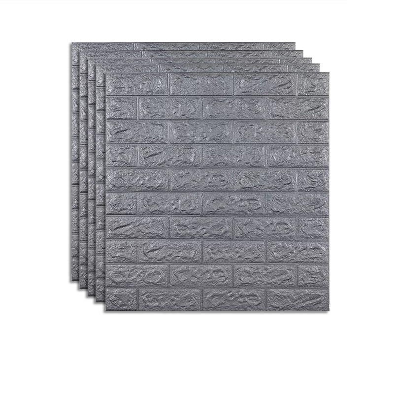 Backsplash Panels 3D Embossed Peel and Stick Wall Paneling for Living Room