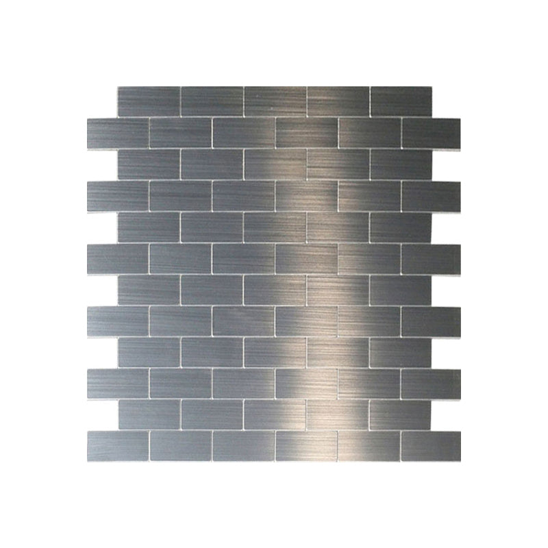 Square Peel & Stick Mosaic Tile Waterproof Mosaic Tile Wallpaper