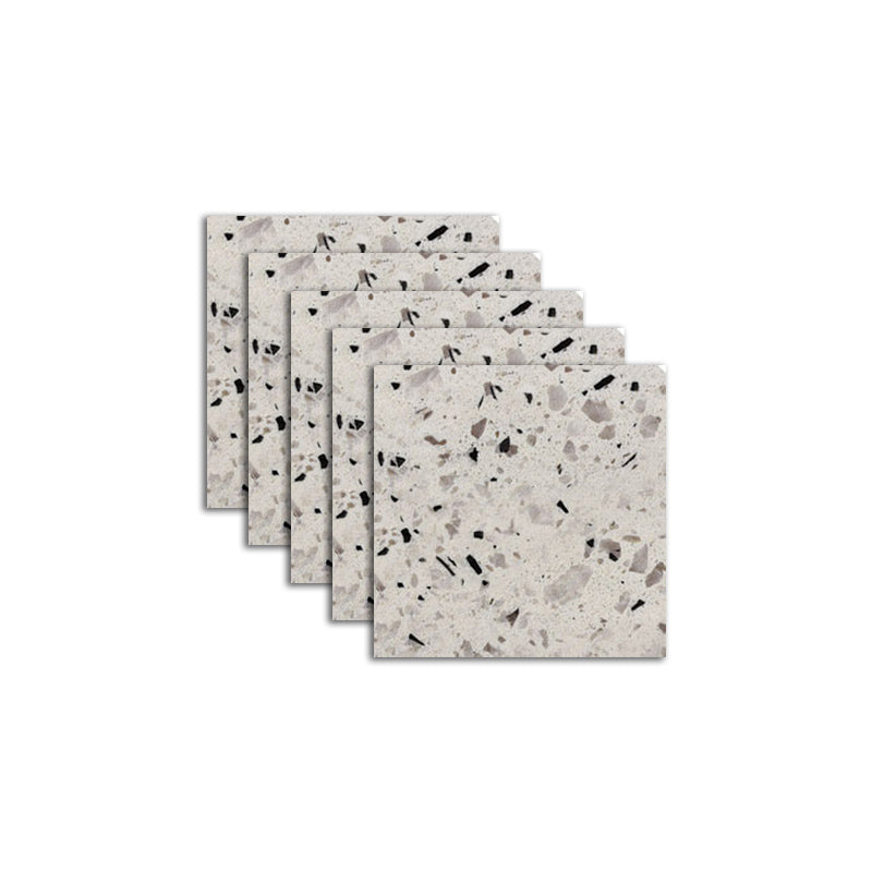 Modern Vinyl Tile PVC Peel and Stick Marble Look Scratch Resistant Flooring