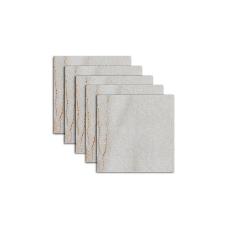 Modern Vinyl Tile PVC Peel and Stick Marble Look Scratch Resistant Flooring