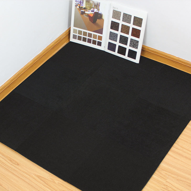 Carpet Tiles 18" X 18" Self-Stick Peel and Stick Level Loop Non-Skid Living Room