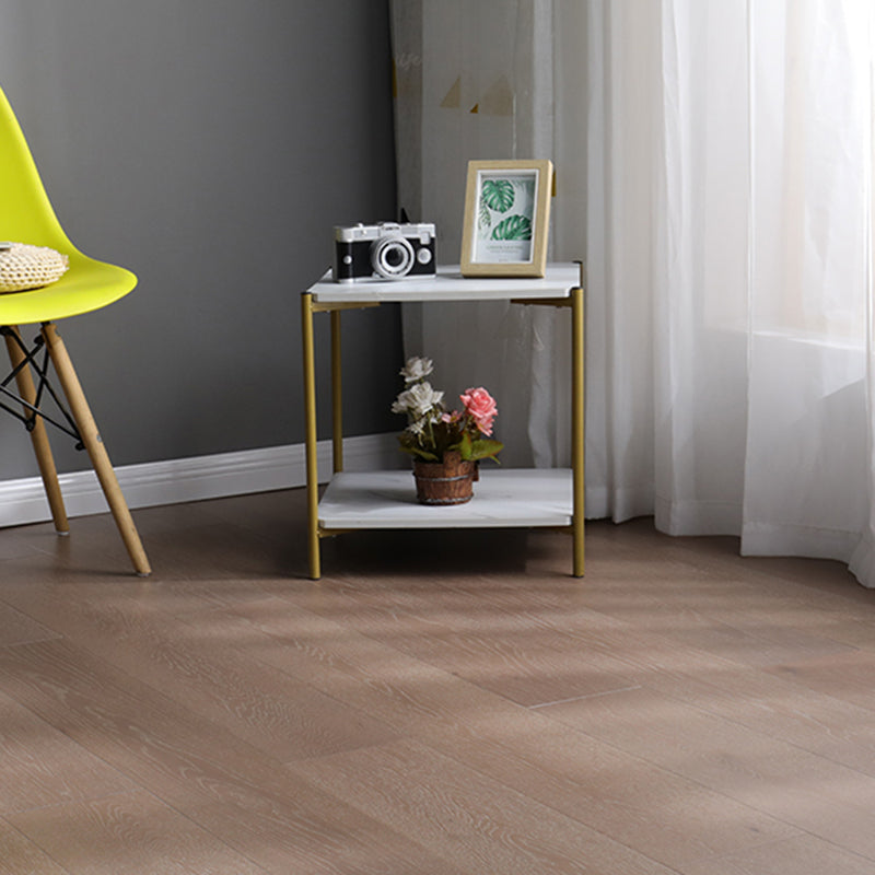 Click-Locking Hardwood Flooring Smooth Solid Hardwood Deck Tiles