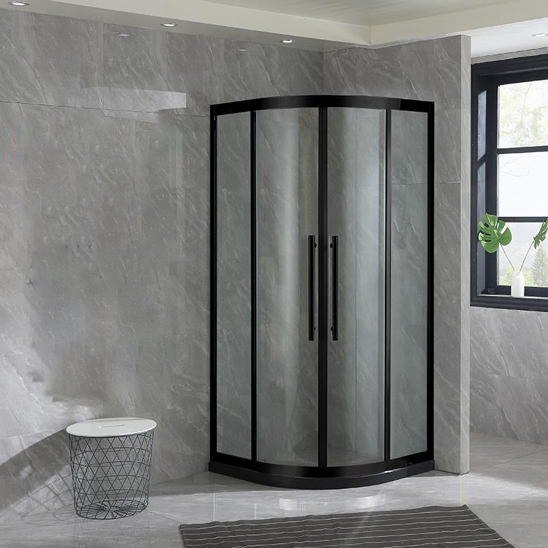 Round Stainless Steel Shower Enclosure Easy Clean Glass Shower Stall