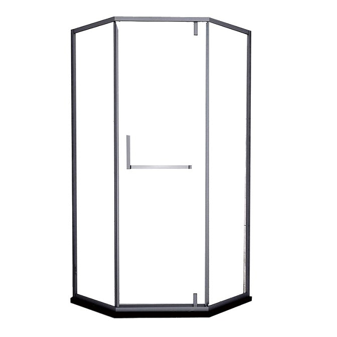 304 Stainless Steel Frame Shower Enclosure with 2 Door Handle