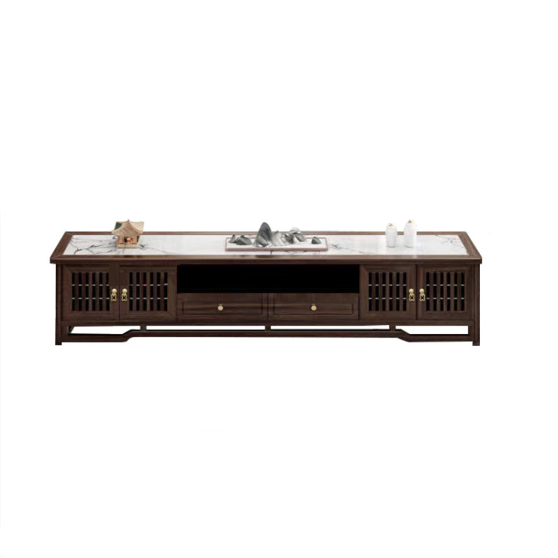 Glam TV Media Stand Drawers Incloused TV Media Console with for Living Room