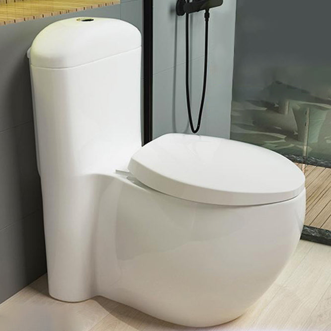 Traditional Toilet Bowl One Piece Toilet Floor Mounted Siphon Jet Flush Toilet