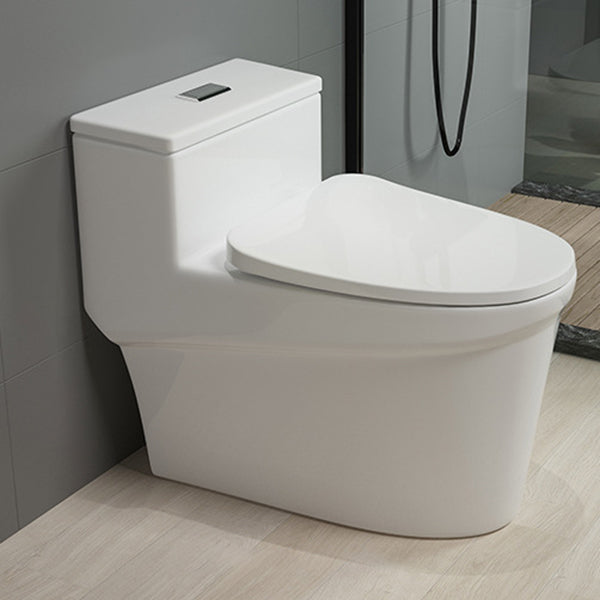 Traditional Toilet Bowl One Piece Toilet Floor Mounted Siphon Jet Flush Toilet