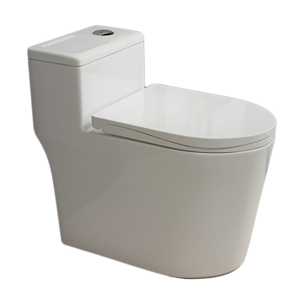 Traditional Toilet Bowl One Piece Toilet Floor Mounted Siphon Jet Flush Toilet