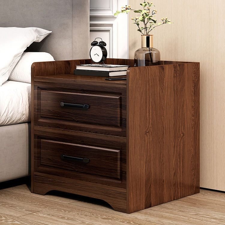 Modern Accent Table Nightstand Drawer Storage Night Table for Home